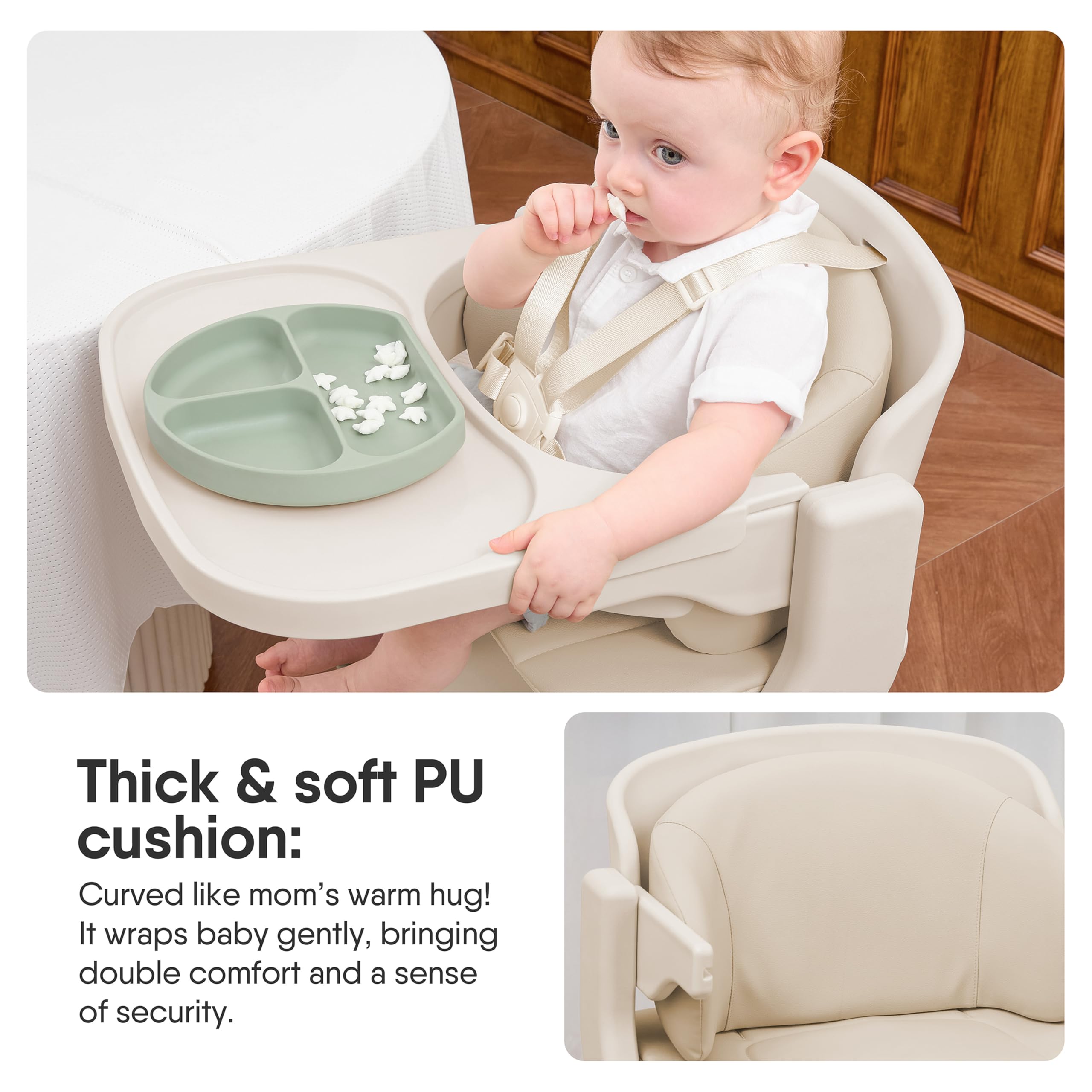 1787439304_5OzzJvBb Odee Full-body Washable dziecięcy wysoki krzeslo z Cushion
