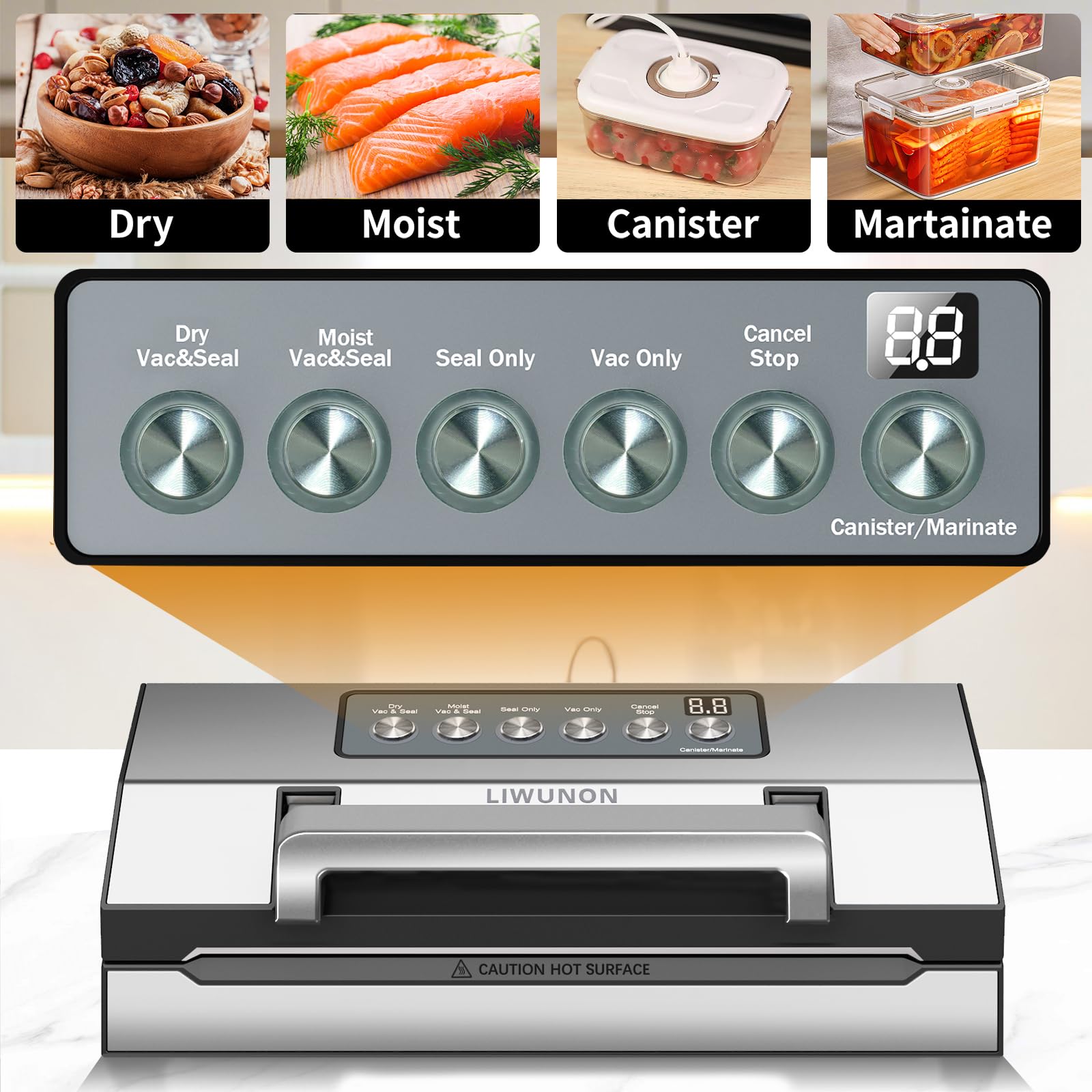 Odkurzacz Sealer, Precision Fast, maszyna