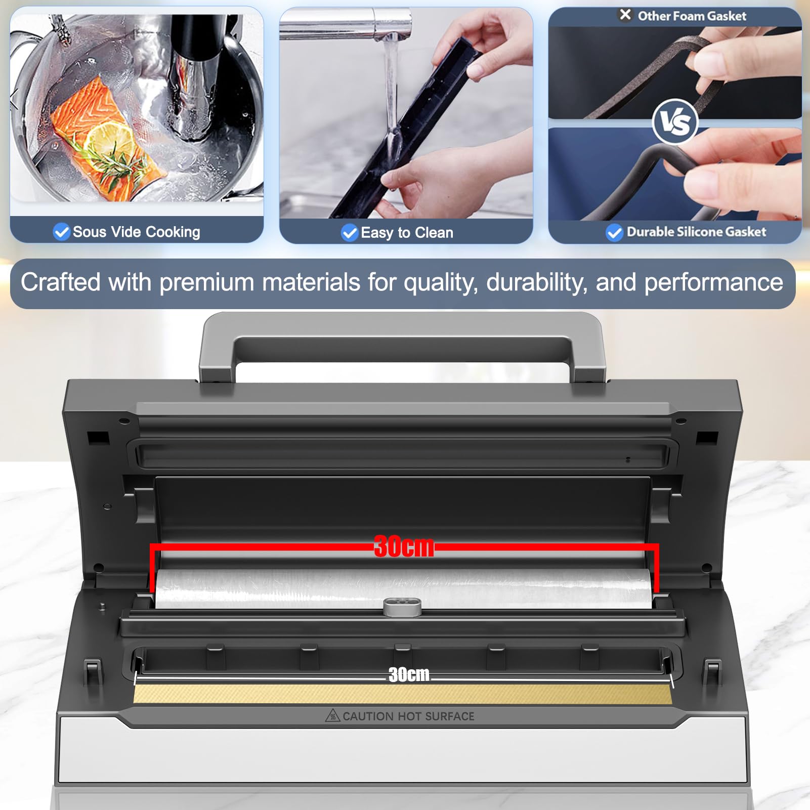 Odkurzacz Sealer, Precision Fast, maszyna