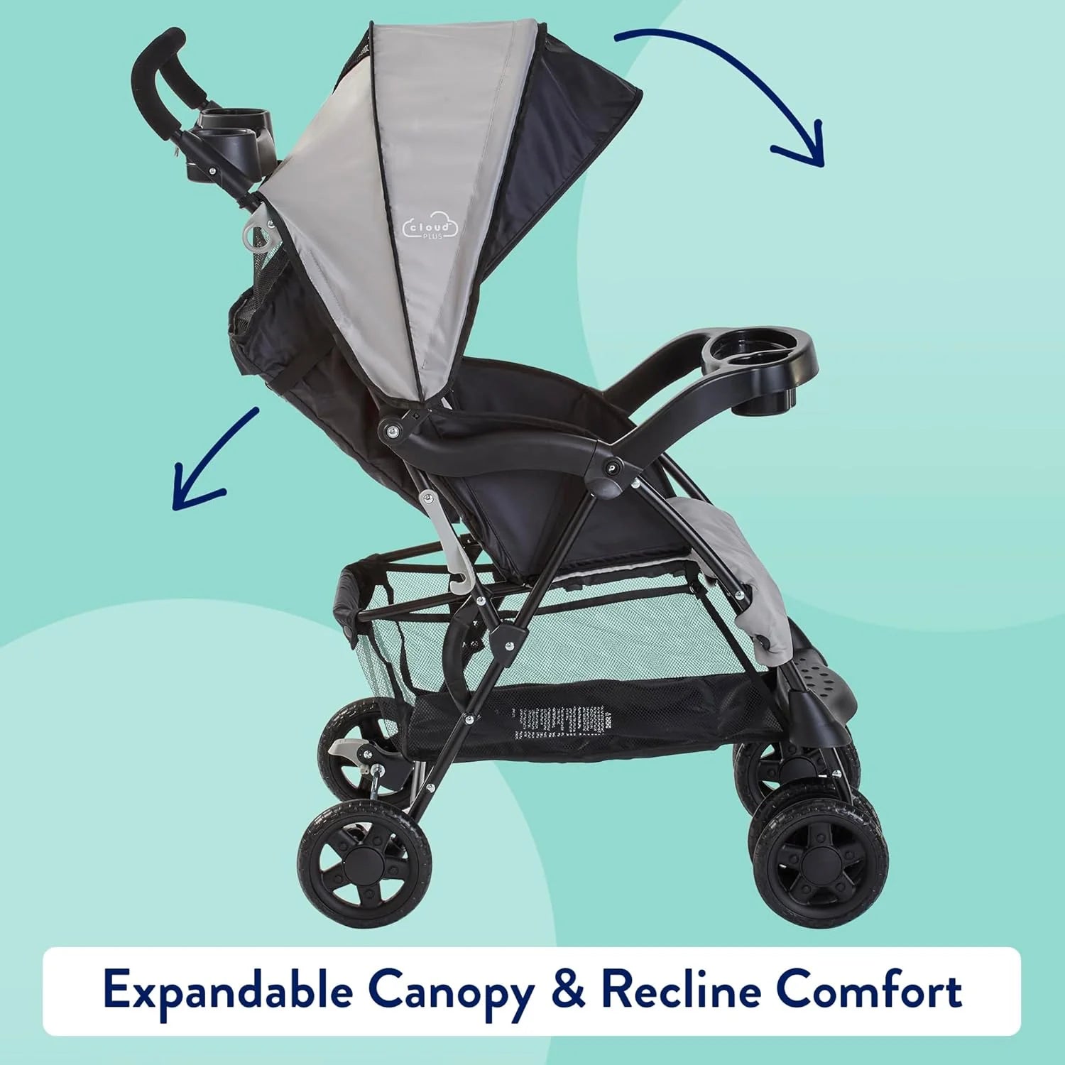 Umbrella, Cloud Plus lekki Toddler, wózek dziecięcy