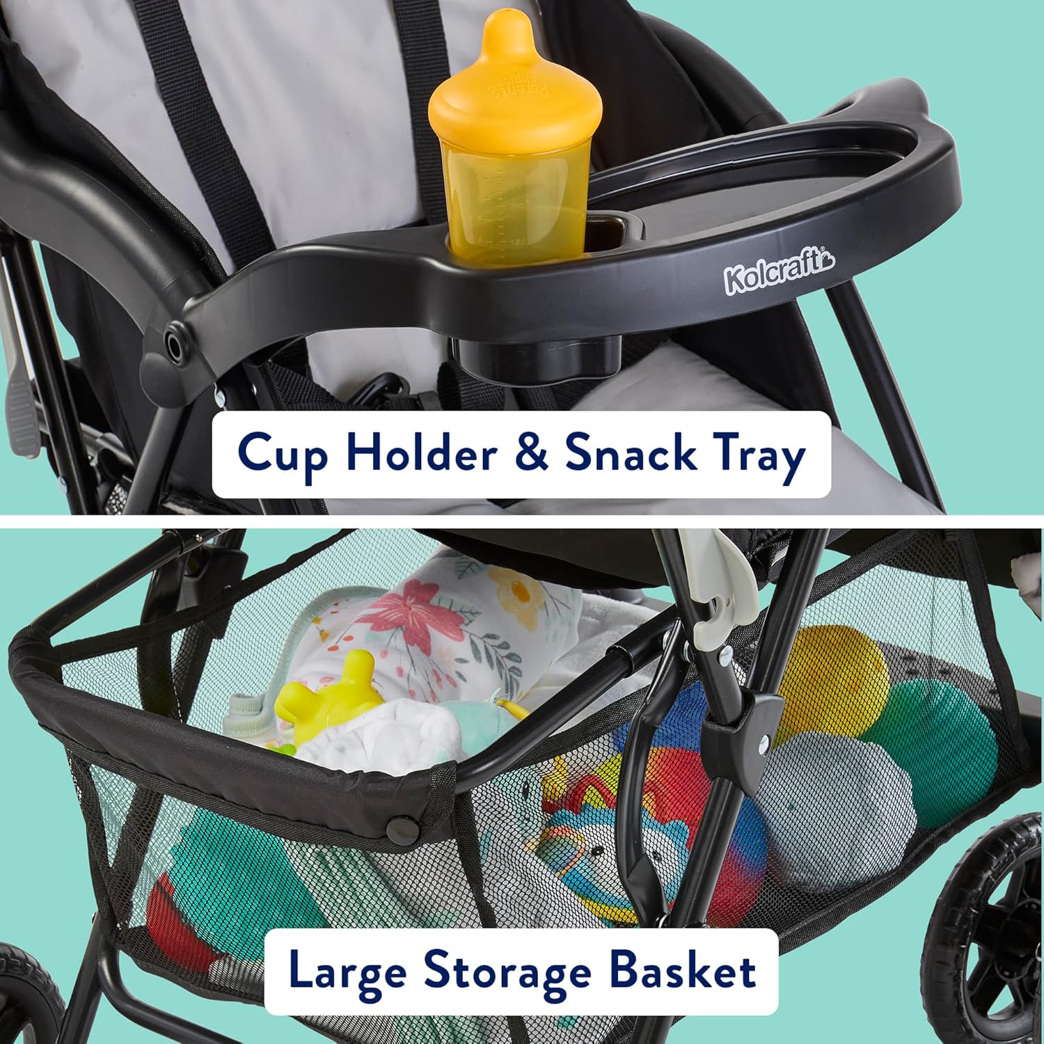 Umbrella, Cloud Plus lekki Toddler, wózek dziecięcy