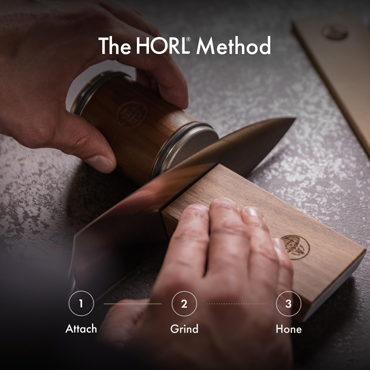 1787447563_KeTuxdtf Horl 2 Walnut Knife Sharpener, German Precision narzędzie