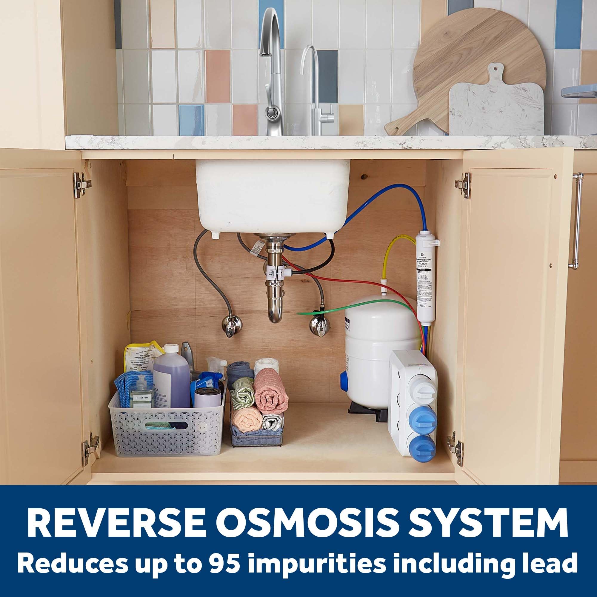 Wody filtr, 5-Star Reverse Osmosis Under Sink, system