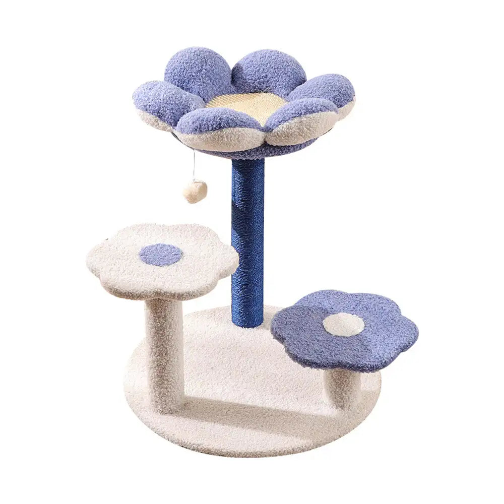 Scratching Post, Flower Multi-level Sisal, dla kota Tree