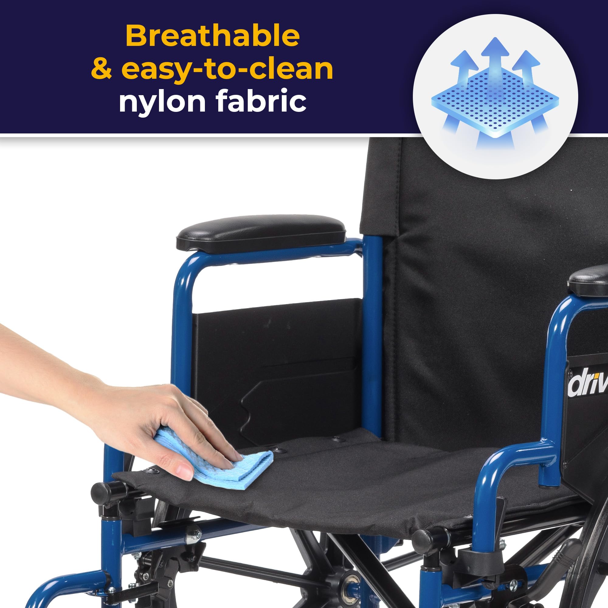 1787452060_AROAk7fC Niebieski Streak lekki przenośny składany Wheelchair