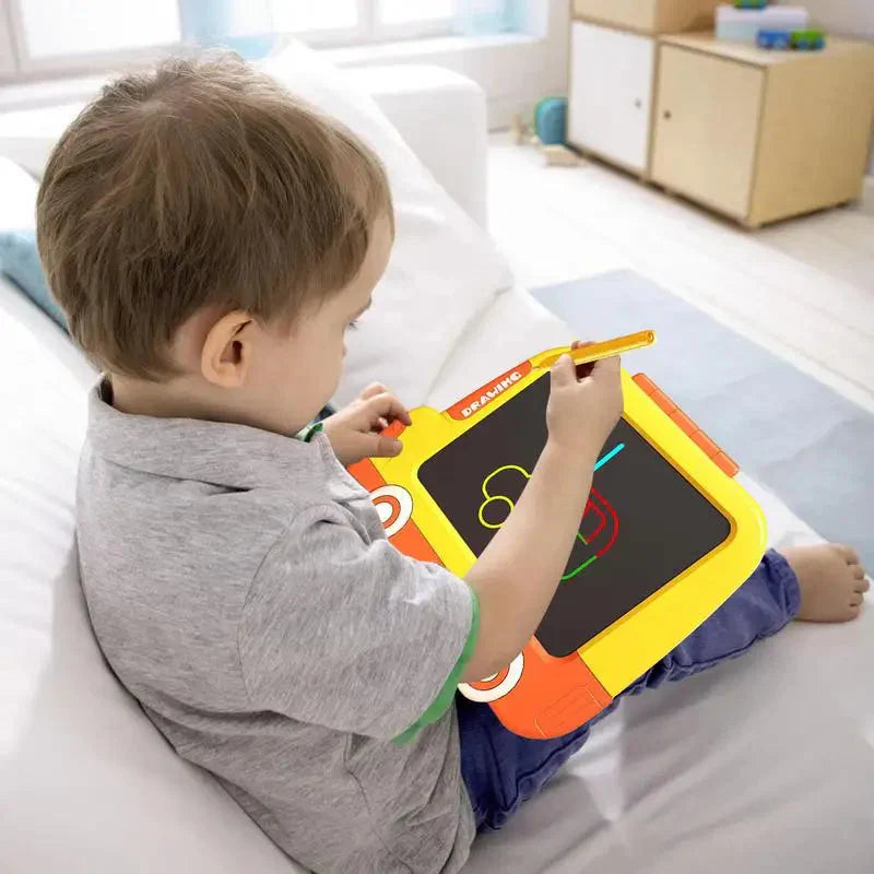 1787452133_XRi0WPW6 Board - Drawing - Designed for Kids Reusable and Erasable LCD Writing Board Children Early Learning Education Toy for Kindergarten Living