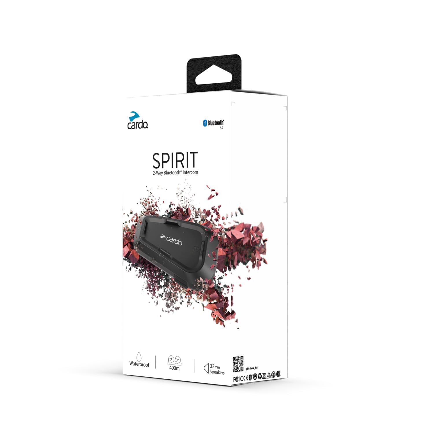 Systems Spirit Motorcycle Bluetooth Headset, wodoodporny