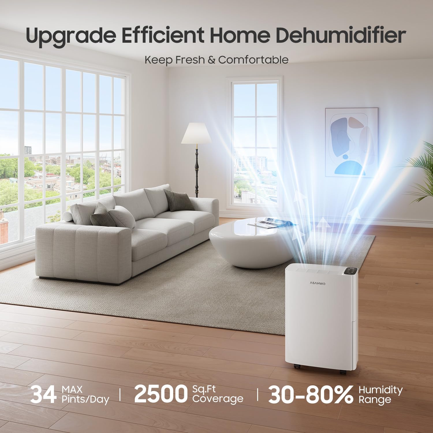 1787456088_xK696zfz 2500 Sq.ft do Basement Dehumidifier, 34 Pints