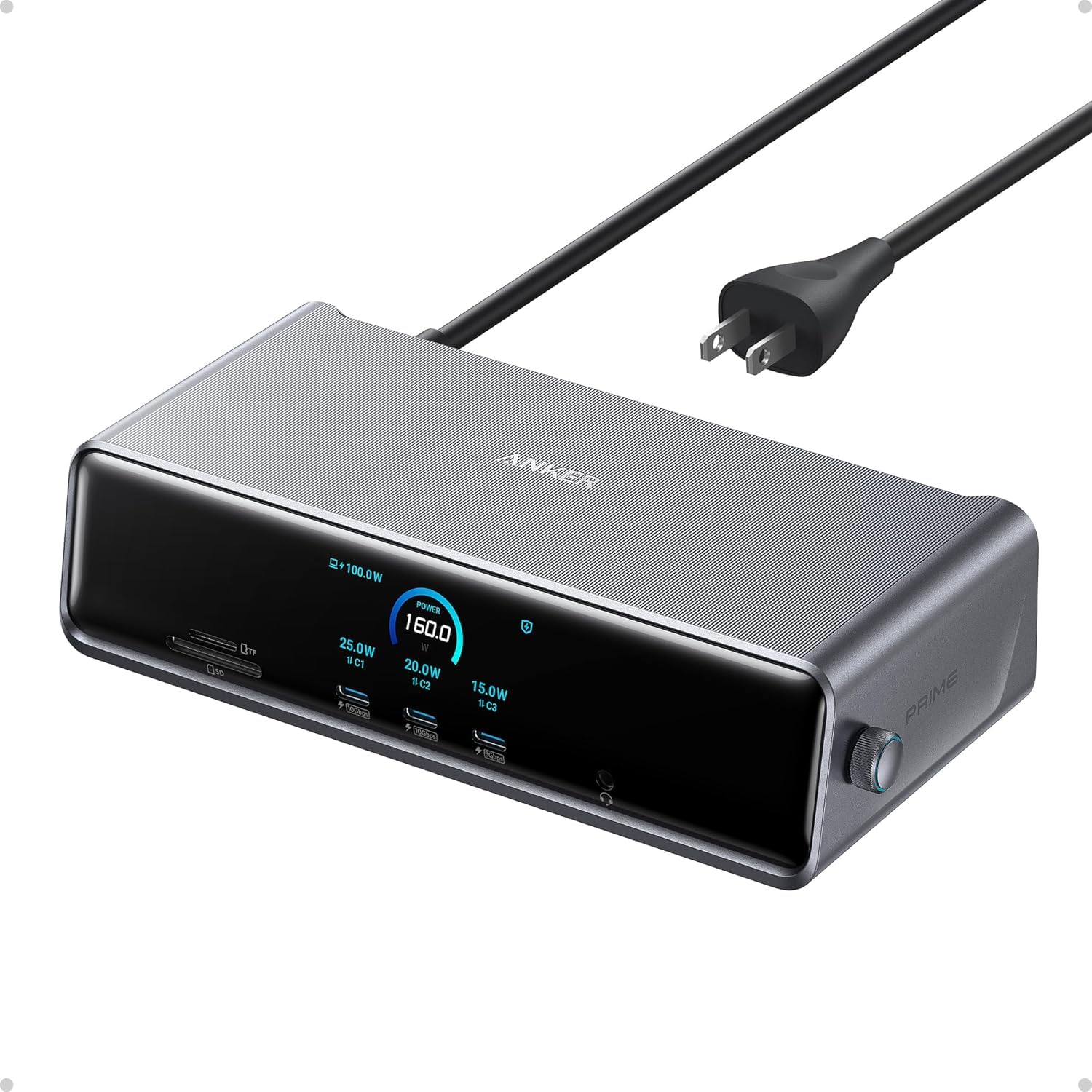 Prime Docking stacja DL7400 z 14-Port Triple wyświetlacz