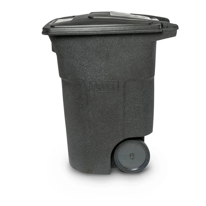 96 galon Trash puszka z Smooth koła i Lid