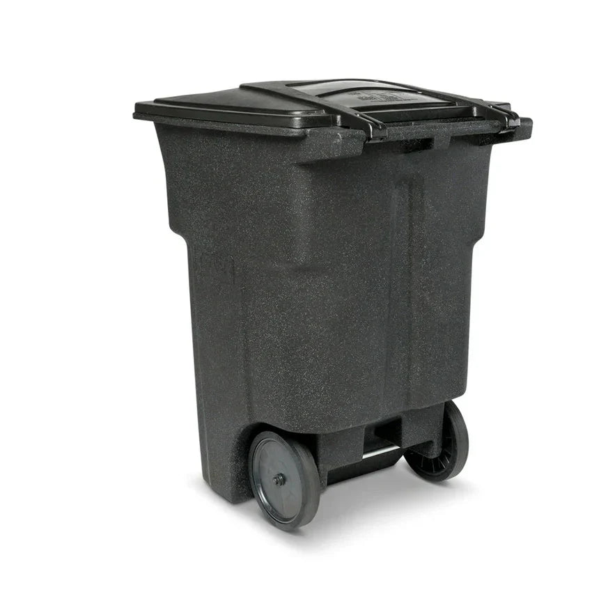 96 galon Trash puszka z Smooth koła i Lid