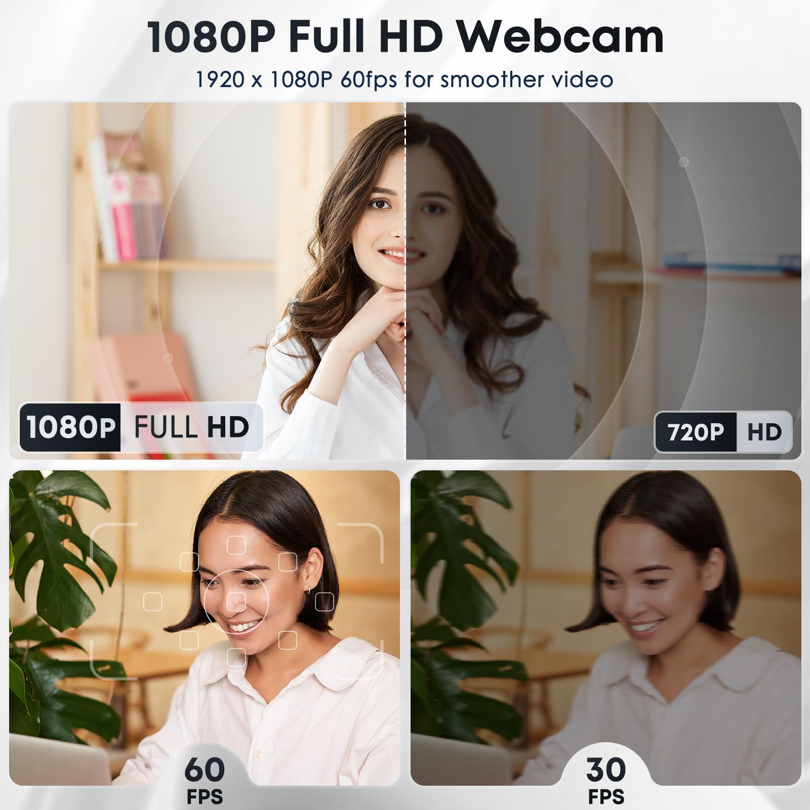 1080P HD Webcam z wysoki Definition Video Quality