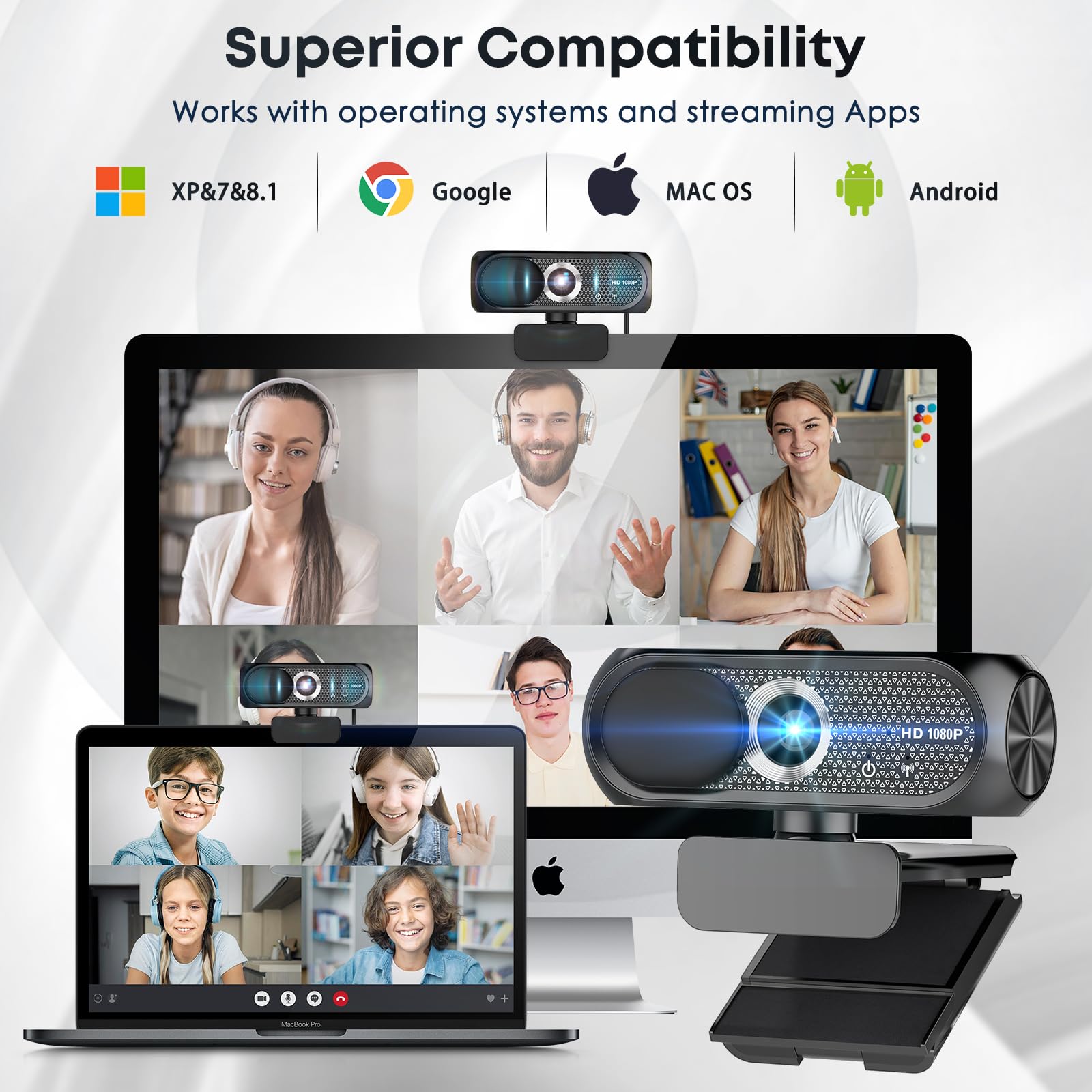 1080P HD Webcam z wysoki Definition Video Quality