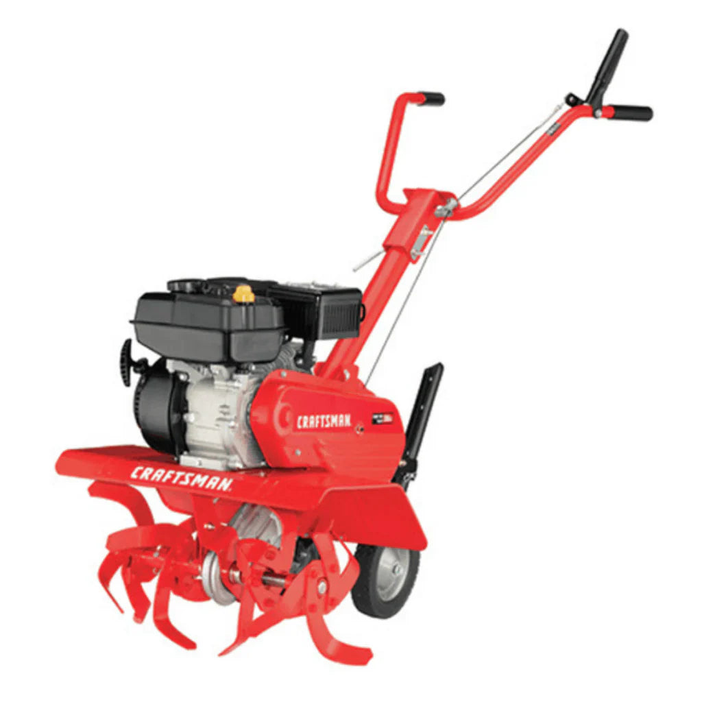 Produkt z rysami i wgnieceniami Front Tine ogrodowy Tiller