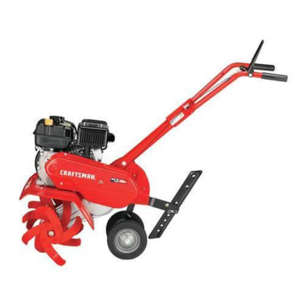 Produkt z rysami i wgnieceniami Front Tine ogrodowy Tiller