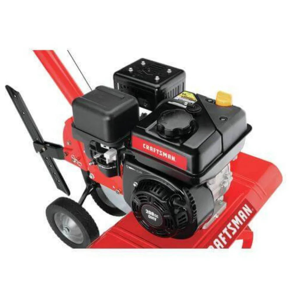 Produkt z rysami i wgnieceniami Front Tine ogrodowy Tiller