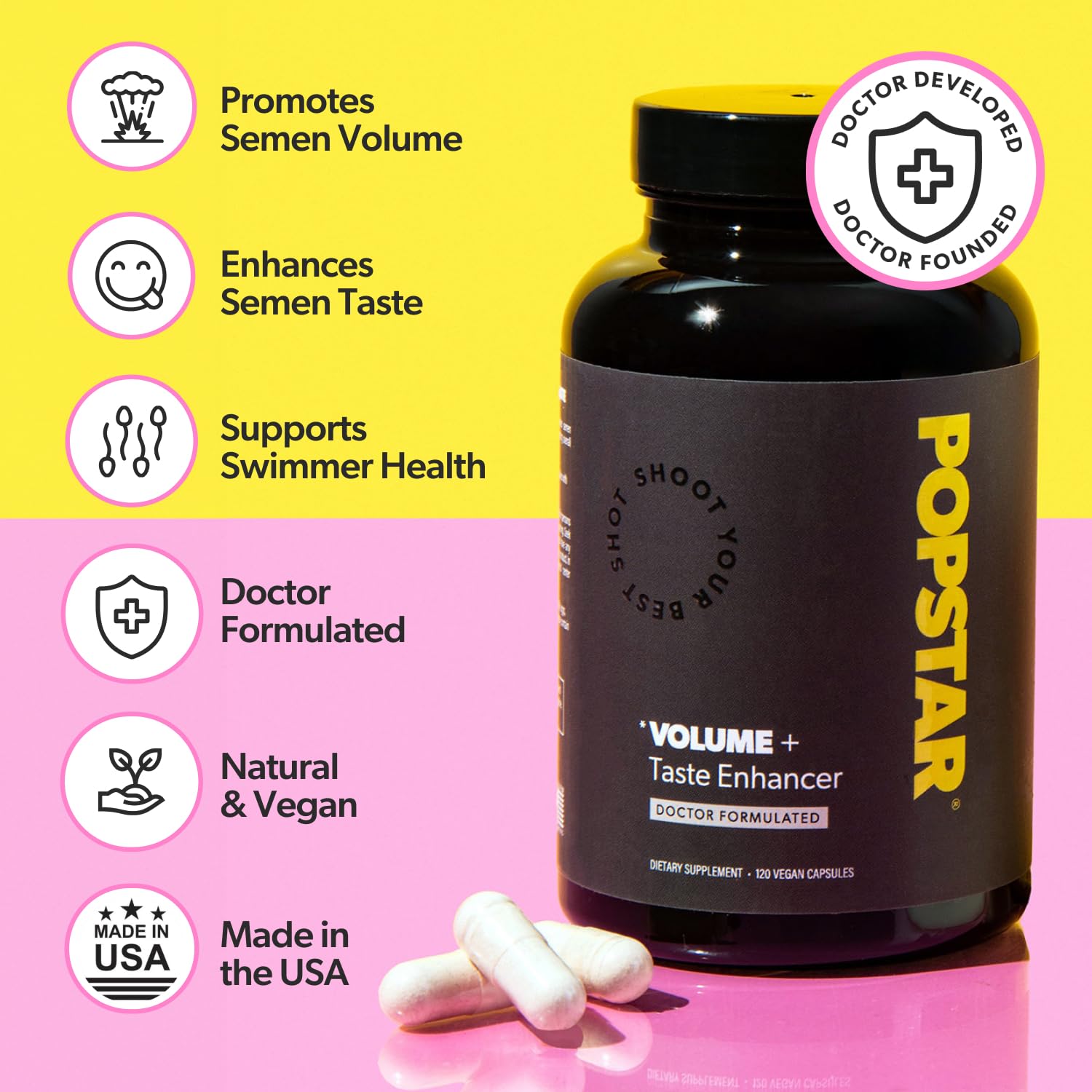 Labs Semen Volume Booster, Men's Fertility Supplement