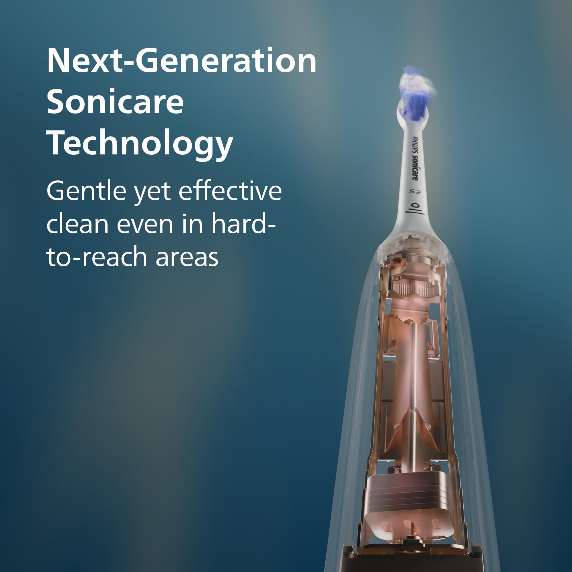 5900 seria elektryczny Toothbrush z ciśnienie Sensor