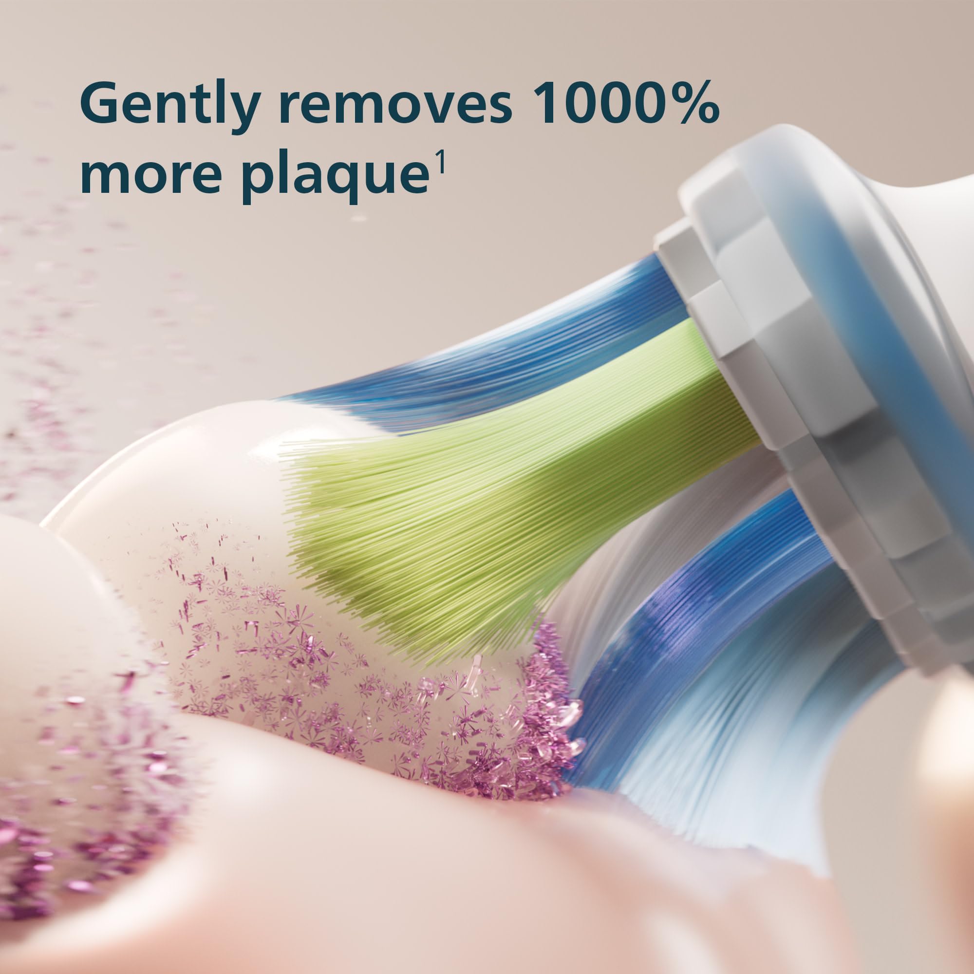 5900 seria elektryczny Toothbrush z ciśnienie Sensor
