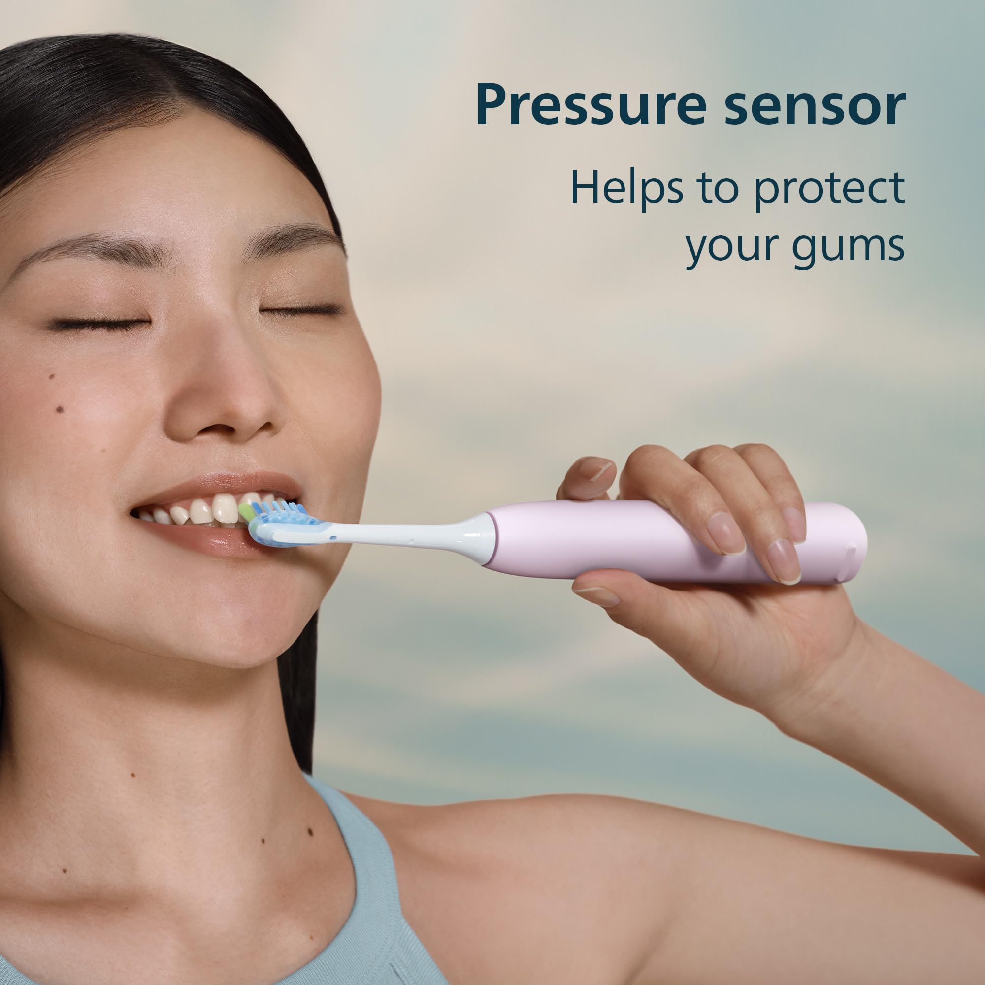 5900 seria elektryczny Toothbrush z ciśnienie Sensor