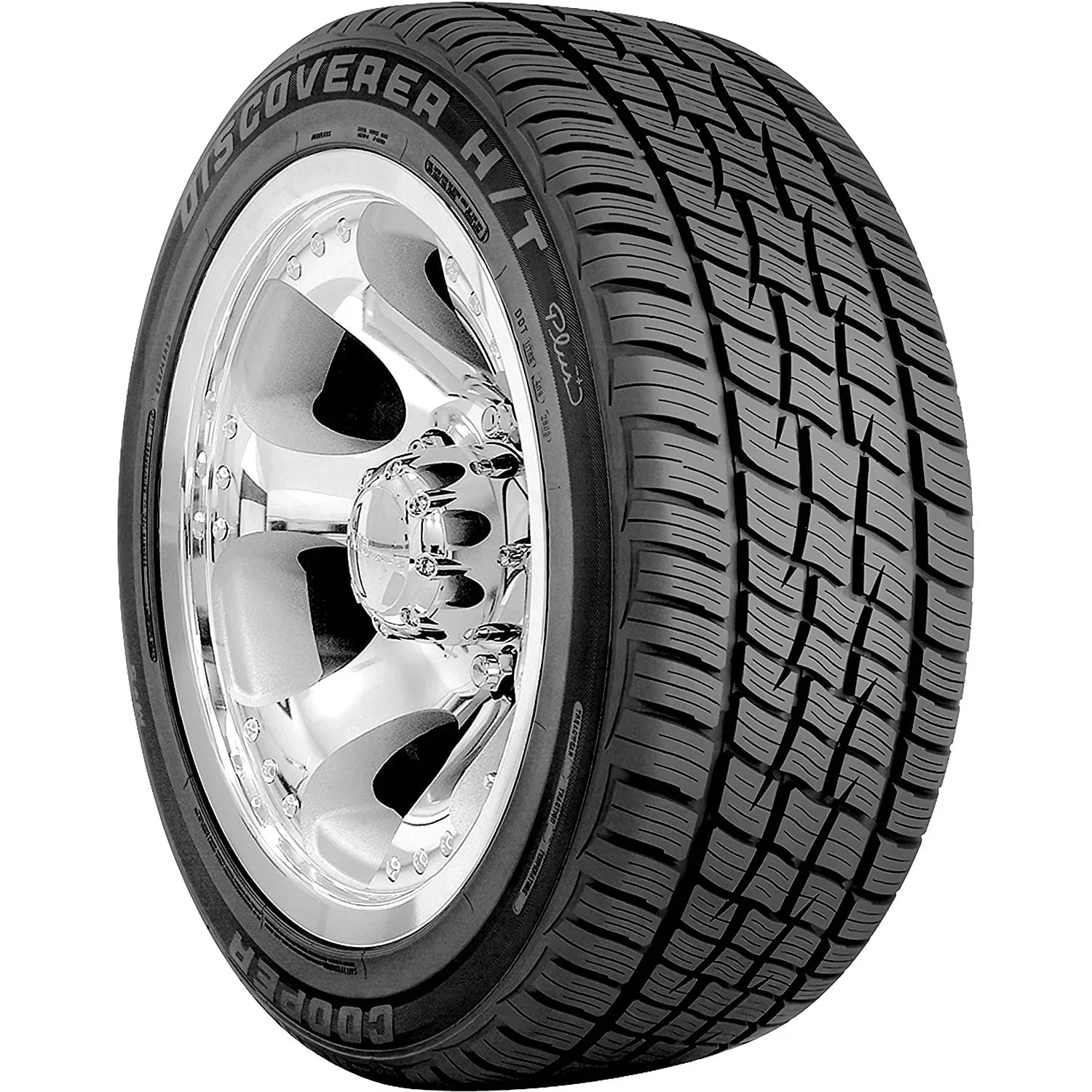 Tire - Pair of 2 (TWO) Discoverer H/T Plus 275/55R20 117T XL A/S All Season, Fits - 2014-18 Silverado 1500 High Country, 2011-18