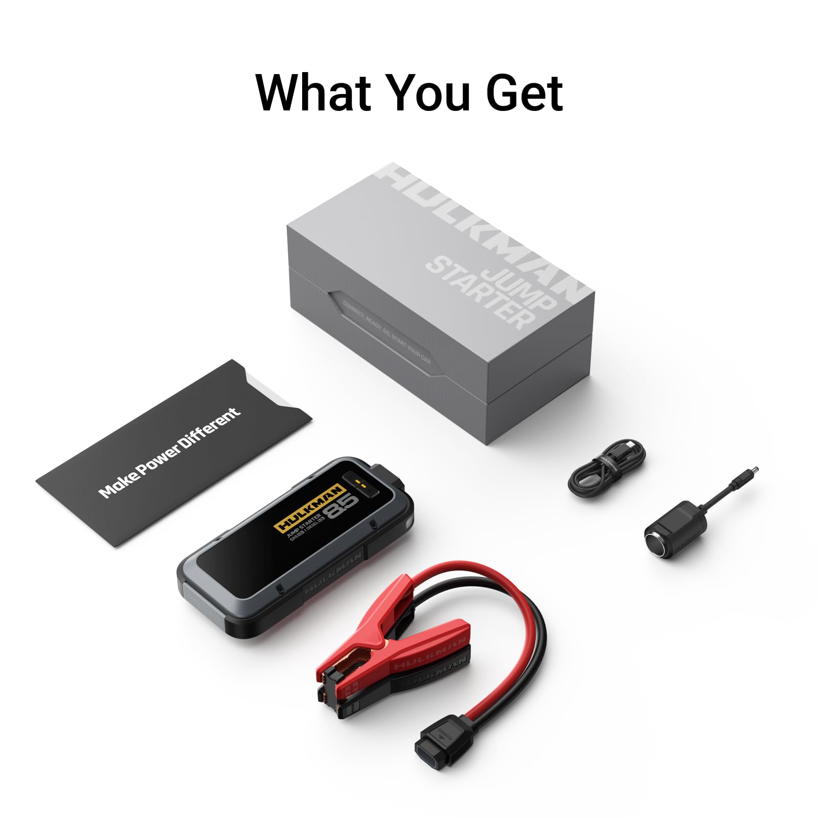 Trampolina startowy, smart, 2000A akumulator Booster