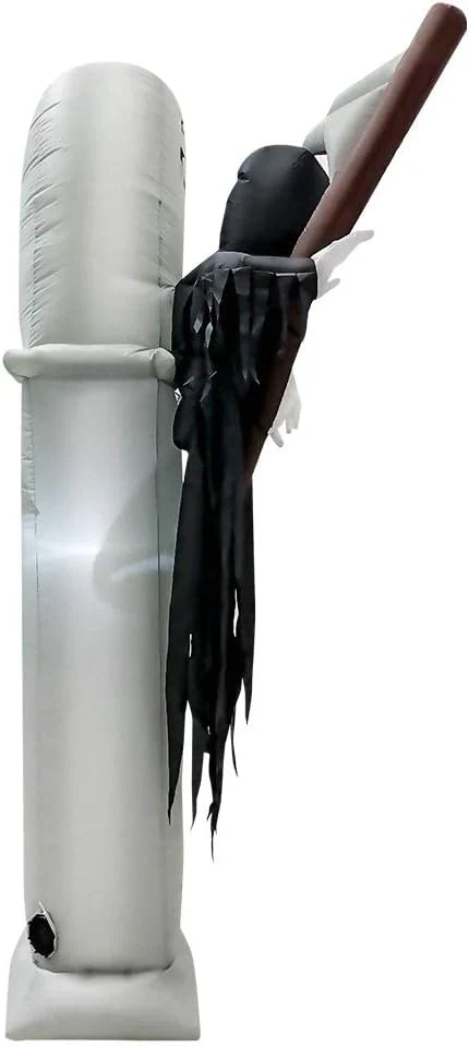 Halloween Inflatable Grim Reaper's Arch z 7.8 ft