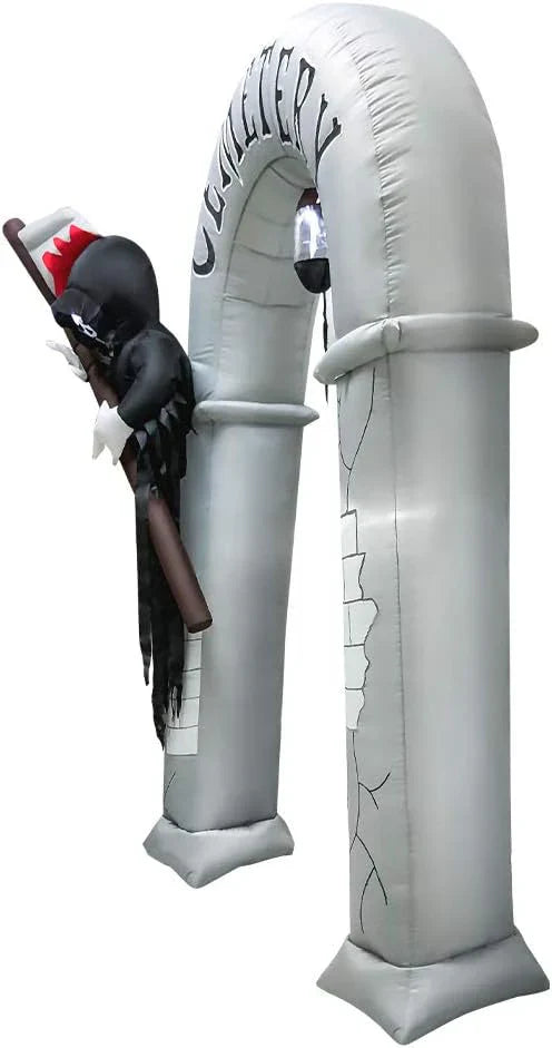 Halloween Inflatable Grim Reaper's Arch z 7.8 ft