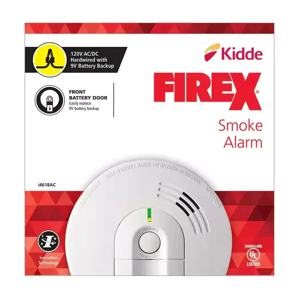 4-pakiet Hardwired Smoke Detector z Ionization Sensor