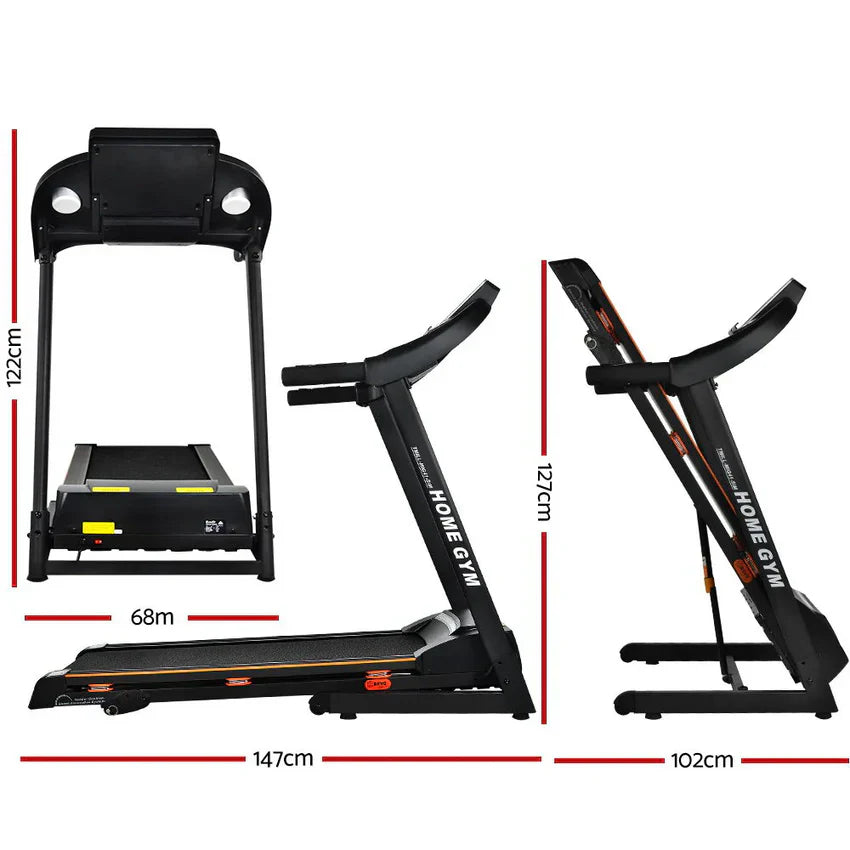 1787480082_XSHgwrir Domowy Gym, bieżnia elektryczny, Fitness Exercise maszyna hydrauliczny 420mm
