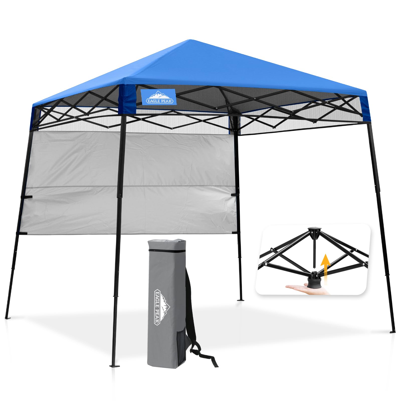Zadaszenie, 8 X 8 Pop Up, namiot z Sidewall, przenośny schronienie