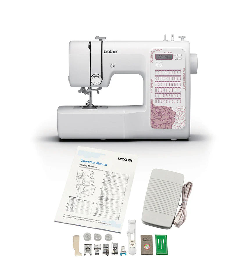CP2160M światło Mauve Floral Computerized Sewing maszyna