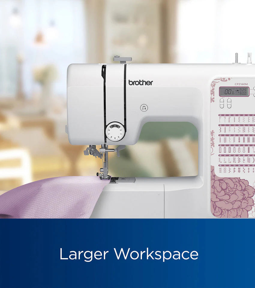 CP2160M światło Mauve Floral Computerized Sewing maszyna