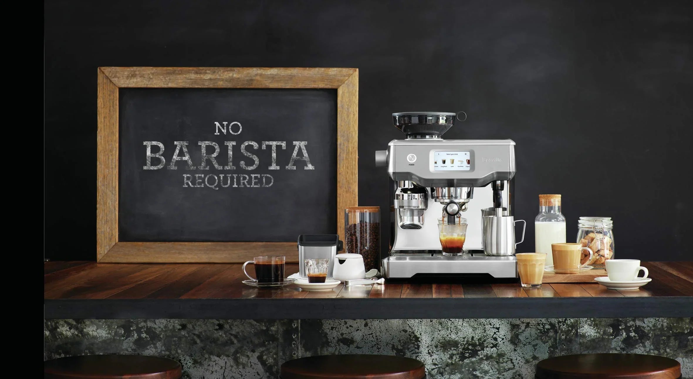 BES990BSSUSC automatyczny Espresso maszyna
