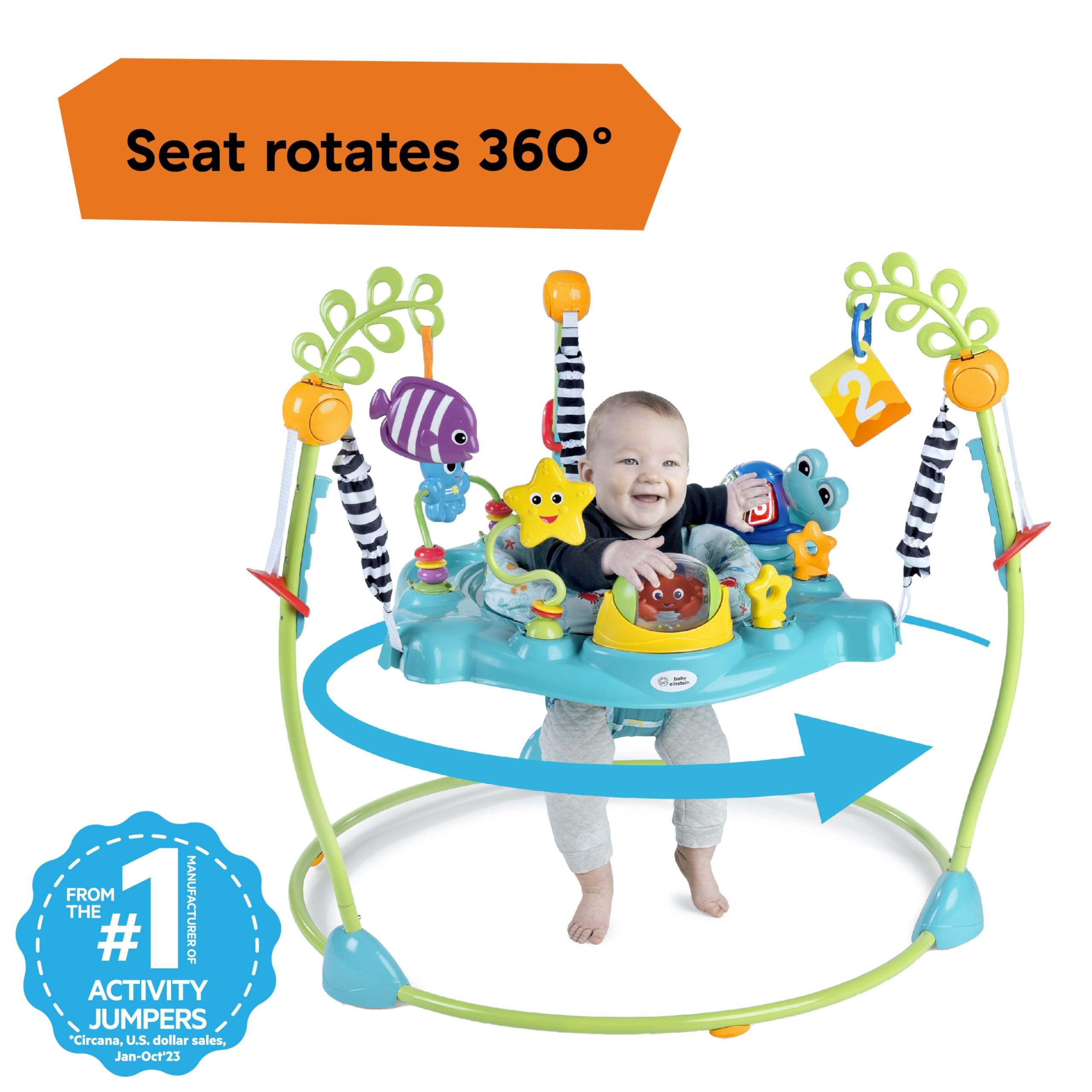 Toy, dziecięcy Einstein Ocean Explorers Curiosity Cove 2-in-1 Jumper