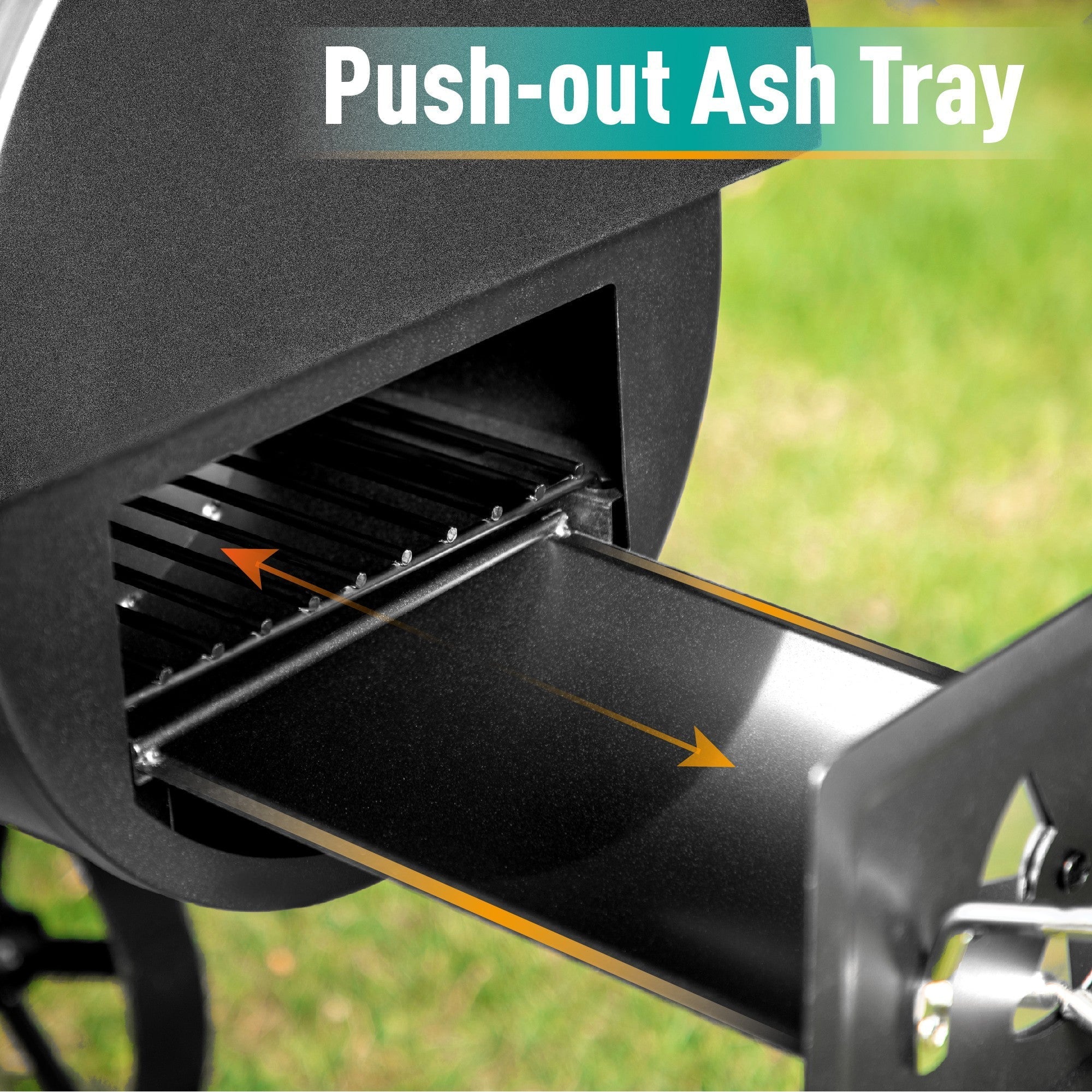 1787493562_vGl0U4YS 941 Sq.w. Overlarge Bbq Charcoal grill z Offset Smoker, czarny