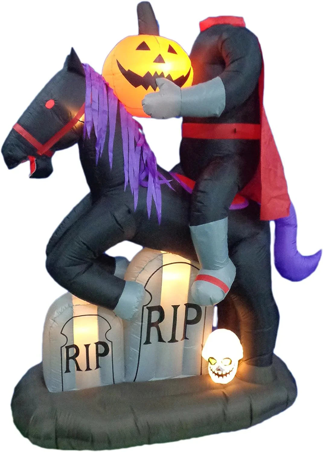 1787494177_mvU2mgXX 6.5-stopa Headless Horseman Halloween Inflatable Decoration