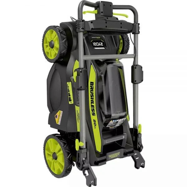 String Trimmer - 40V Brushless 20 in. Walk Behind Self Propelled Mower, Leaf Blower - Featuring (2) Batteries and (2) Chargers
