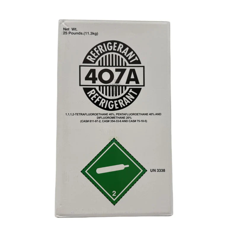 25LB R407A R-407A Freon Refrigerant gazowy