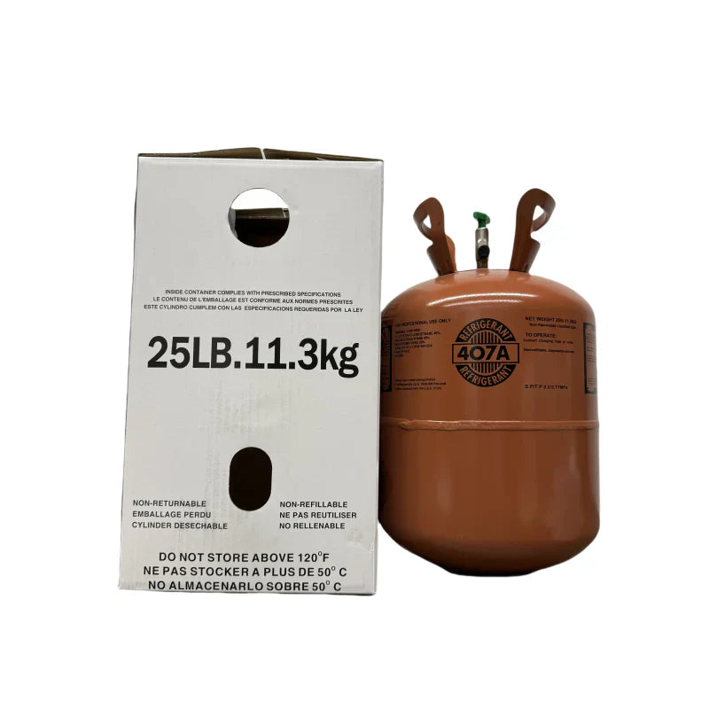 25LB R407A R-407A Freon Refrigerant gazowy
