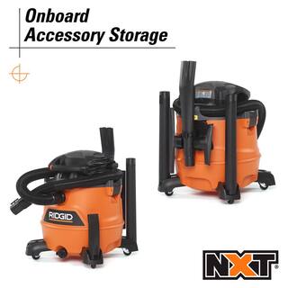 Vacuum - 16 Gallon 6.5 Peak HP NXT WetDry Shop - Featuring Detachable Blower Filter Locking Hose and Accessories HD1600