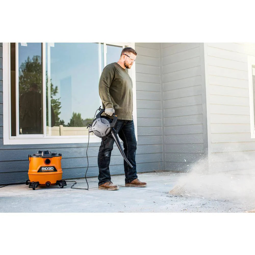 Vacuum - 16 Gallon 6.5 Peak HP NXT WetDry Shop - Featuring Detachable Blower Filter Locking Hose and Accessories HD1600