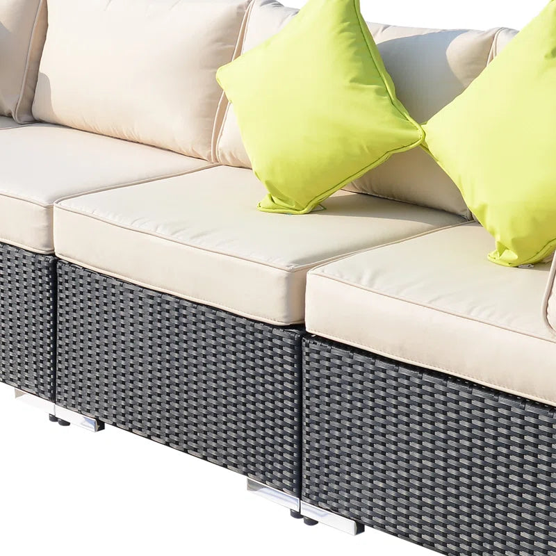 1787504085_zNvxD8Vr Sebeka Wicker 7-osobowy ogrodowy Lounge zestaw z Cushions