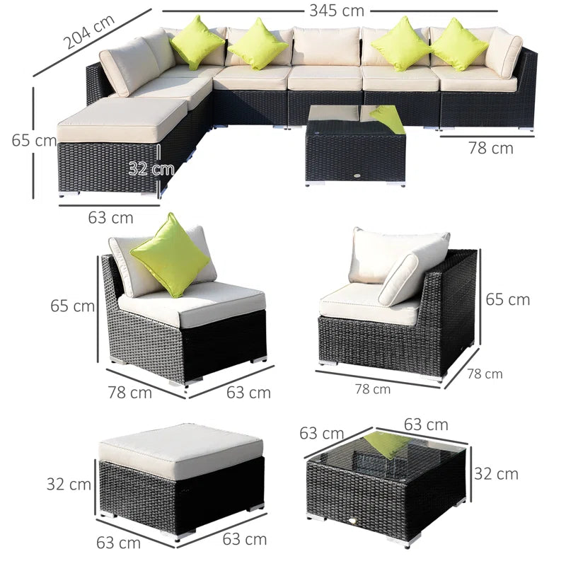 1787504089_HCtU4ZU6 Sebeka Wicker 7-osobowy ogrodowy Lounge zestaw z Cushions