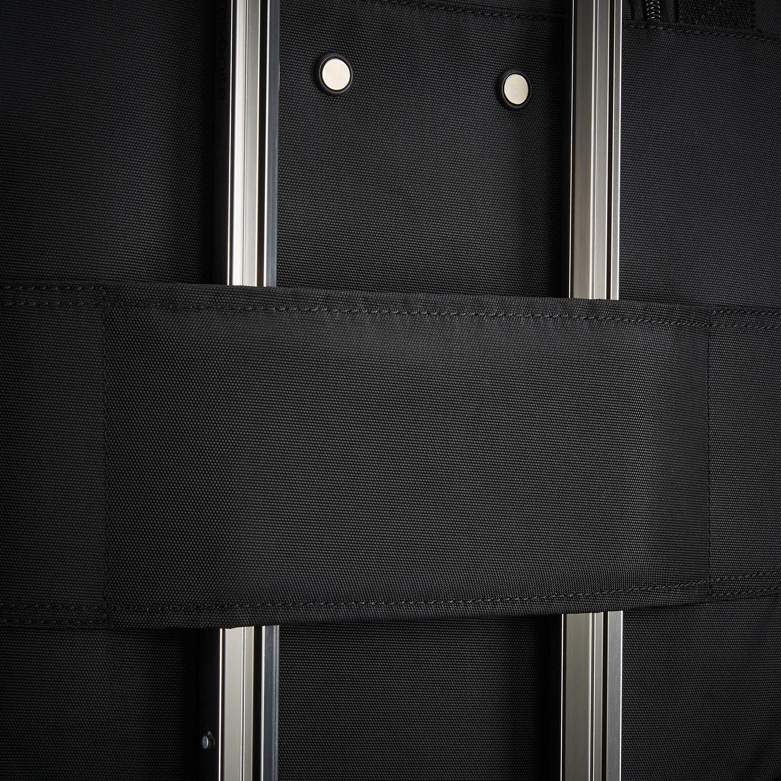Underseat Carry-on Spinner z USB Port z czarny