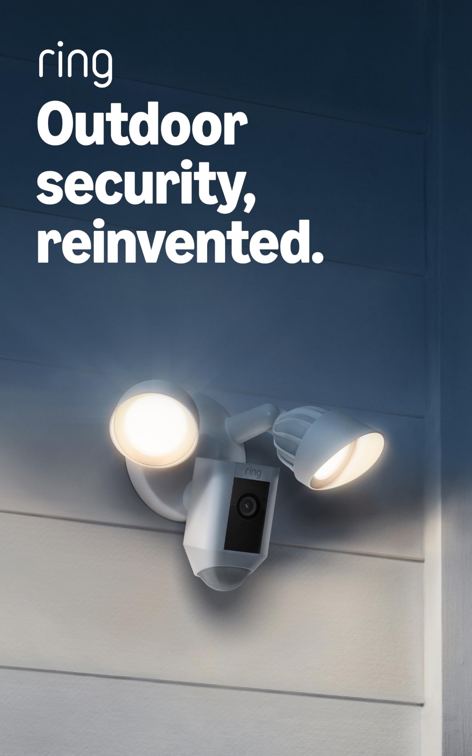 Floodlight kamera Wired Plus z zewnętrzny kamera monitoringu