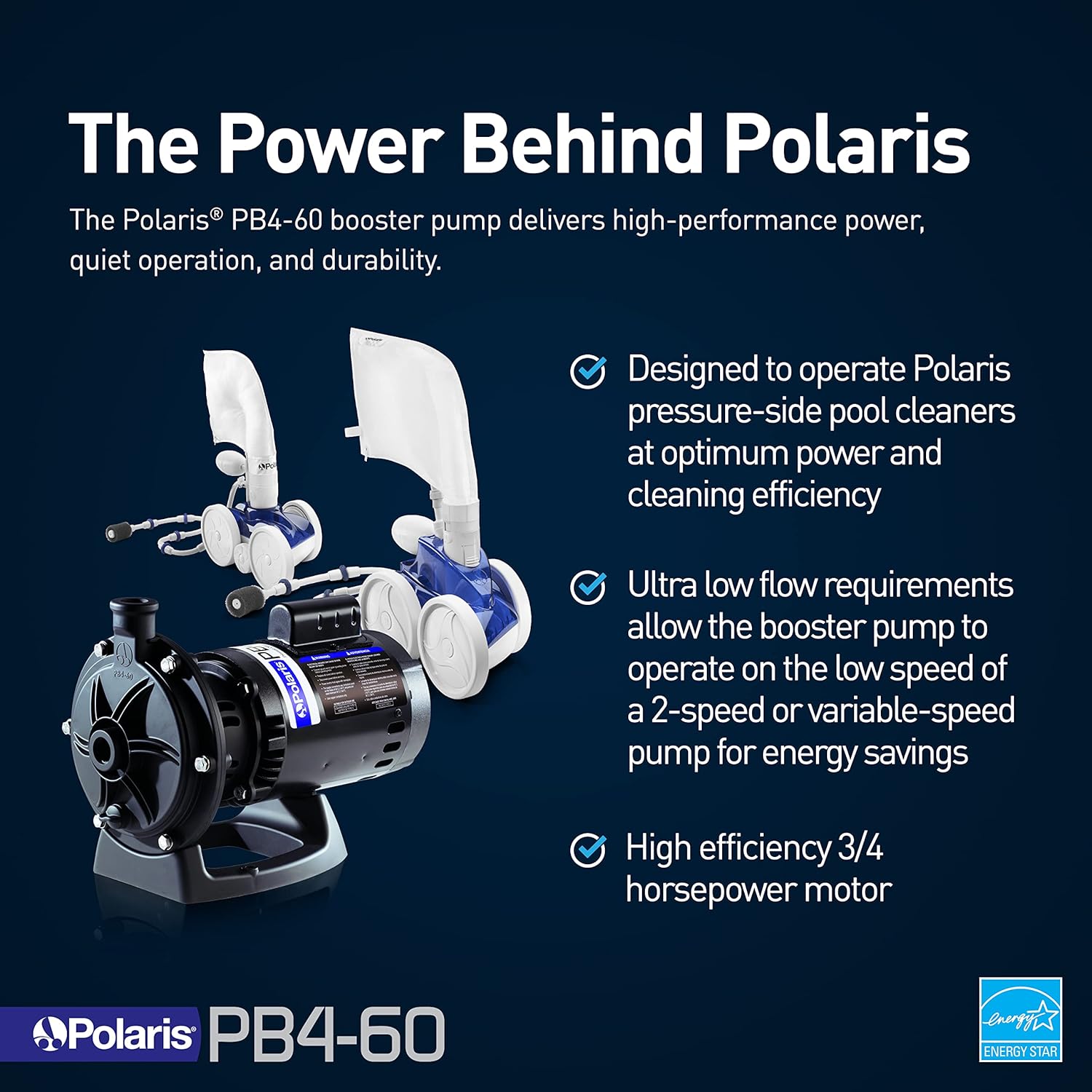 Booster, Pb4-60, pompa z 60Hz silnik