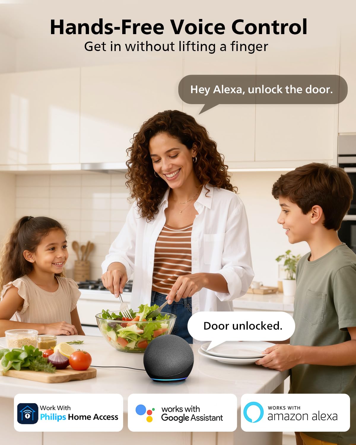 Wi-Fi smart drzwi z uchwyt Lock, Keyless Entry