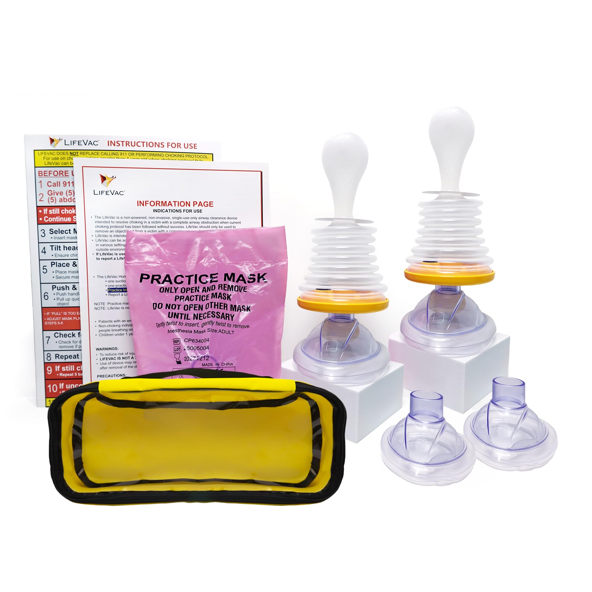 1787511570_gBNceWeR Domowy i Yellow podrozny zestaw combo zestaw, Suction Rescue Device