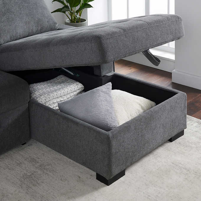 Kendale Sleeper sofa z magazynowy Chaise